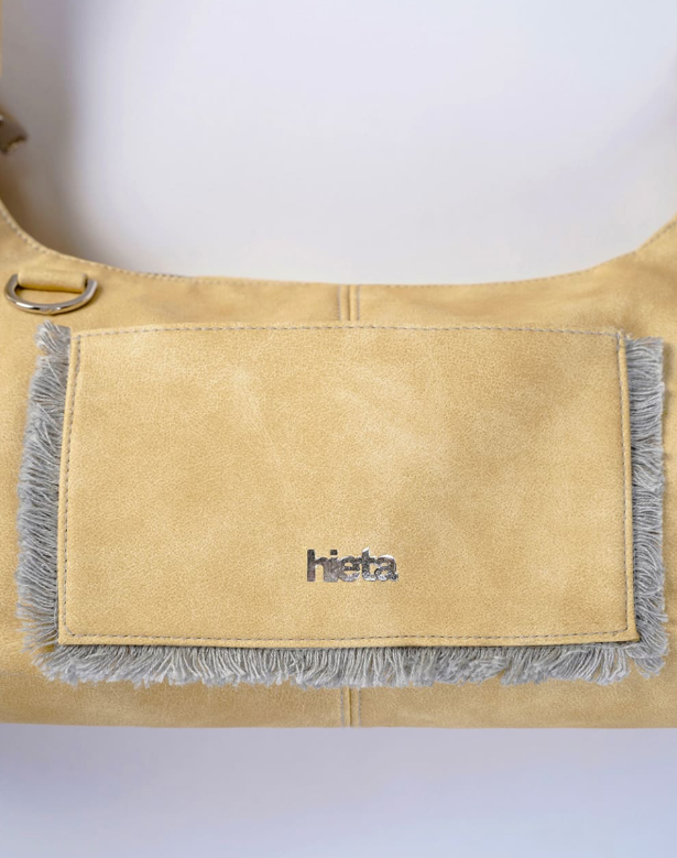 HIETA Tina Butter バッグ HIETA] Tina 3-Way Bag - Butter | Multi-Style Shoulder