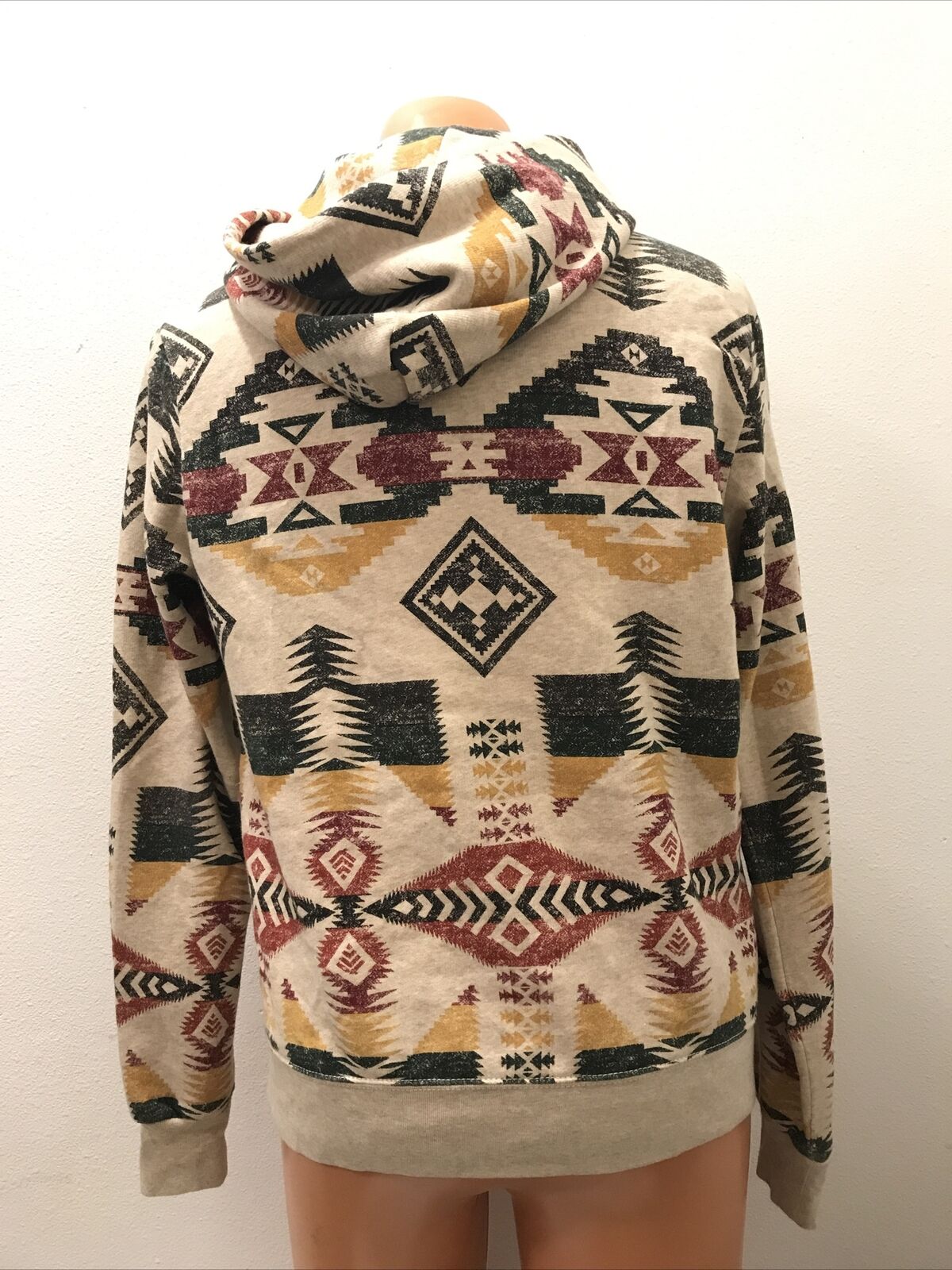 Denim & Supply Ralph Lauren Men's Aztec Hoodie Sweatshirt Medium