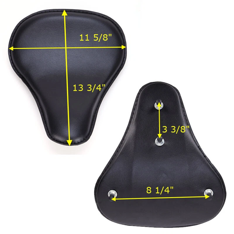 Assento solo mola 3"" para motocicleta Kawasaki Vulcan VN 800 900 1500 2000 - Imagem 4 de 4