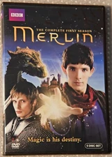 Merlin the Complete Fourth Season, a 5 DVD Set Colin Morgan & Angel Coulby