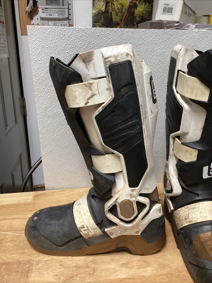 Vintage Scott Genius Motocross Motorcycle Boots And Booties Men's Size 9 Nice - Image 2 of 4