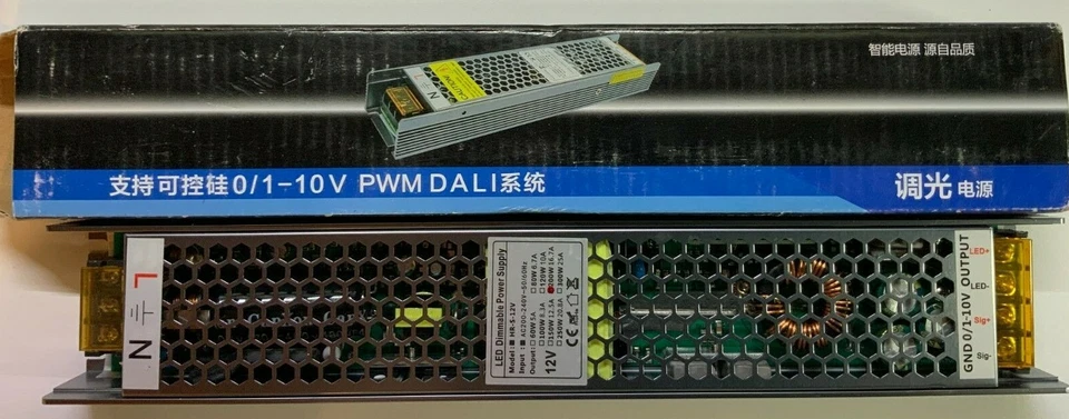 12v 200W Dimmable for LED Light 0-10V Dimmable LED Power Supply High Efficiency - Image 2 of 4