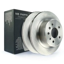 2x Bremsscheibe hinten 286mm voll für Opel Omega B Caravan