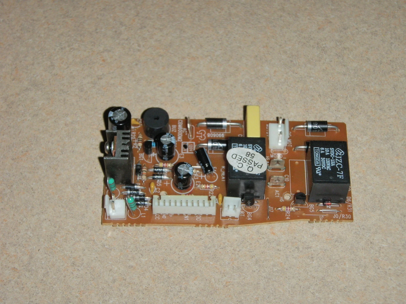 Toastmaster Bread Maker Machine Power Control Board for Model TBR2