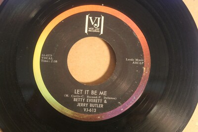 BETTY EVERETT & JERRY BUTLER---LET IT BE ME (1964. TOP SONG