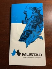 Mustad "The Fish Hook People" w/ Fish Hook O Mustad & Son Auburn NY Vtg Brochure