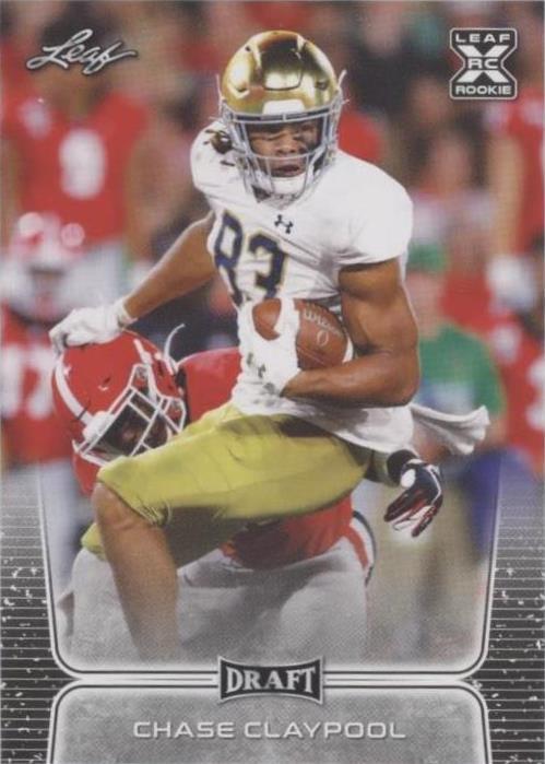 2020 Leaf Draft Chase Claypool #23 - 1 of 2
