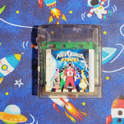 Power Rangers Rescue (Nintendo Gameboy Color, 2000) *Cartridge Only* AUTHENTIC
