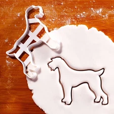 German Wirehaired Pointer Body Cookie Cutter - GWP dog treats Deutsch Drahthaar