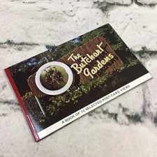 The Butchart Gardens Postcard Book of 10 Booklet of Postcards Vintage 