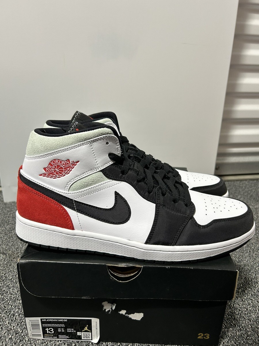 nike air jordan 1 mid union black toe