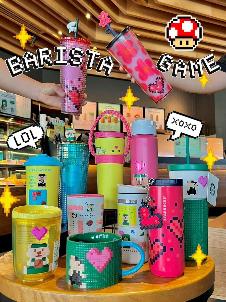 Starbucks Bearista Game Pixel Collection Brand New | eBay