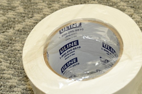 Removable Adhesive Circle Labels - Clear Seal, 4" - 500/roll ULINE - Picture 5 of 5