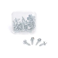 Hard Case Wading Boot Studs 30 Pack - Heavy-Duty Screw-In Traction Spikes