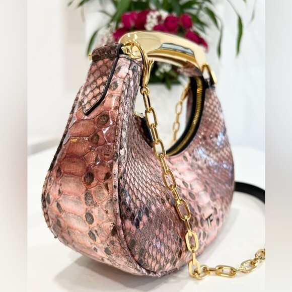 Tom Ford Python Bianca Mini Hobo Bag - image 5