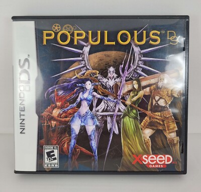 Populous DS (Nintendo DS, 2008) - CIB, Tested