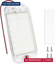 RV Lights Interior LED Dome Light, 48LED 800LM Ultra Bright 12V-85V LED White Li
