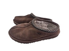 UGG Women or Big Kids' Tasman II braid Slipper Shoes Chestnut Size 4