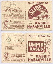 1936 R344 Rabbit Maranville 