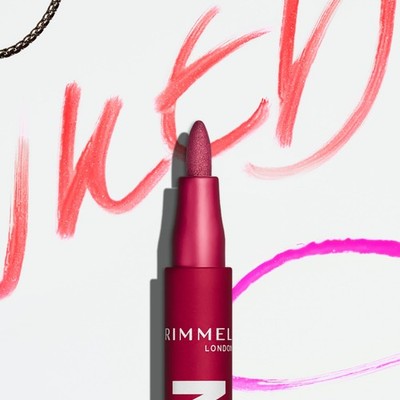 Rimmel Thrill Seeker Lip Ink Pen 200 Pink Candy kuss- und transferfrei 1.7