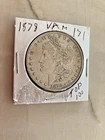 1878 Morgan Silver Dollar. UNC VAM 171. Top 100 with Sharp Details.