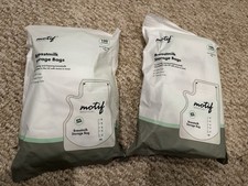 New Motif Medical 8 oz Breast Milk Storage Bags 200 Single Use Bags BPA-Free