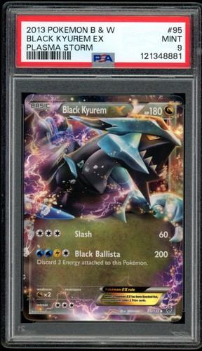 Black Kyurem-EX graded PSA 9 for sale on eBay