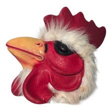 Hotline Miami Jacket Richard Rooster Mask Cosplay Prop Rubber Latex Chicken