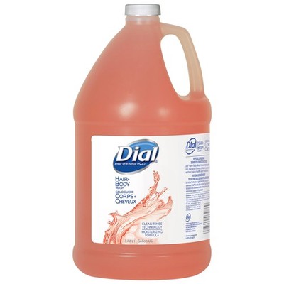 Dial Professional Hair Shampoo + Body Wash, 1 128 Fl Oz (Pack of 1), Pink