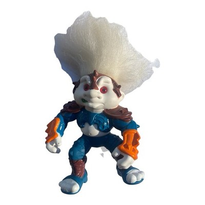 1992 Hasbro Battle Trolls ''Roadhog'' action figure Vintage 90s Troll Doll Toy