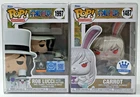 Funko Pop! One Piece  Carrot #1487 Rob Lucci #1997 Toy Temple Funko SE Set of 2