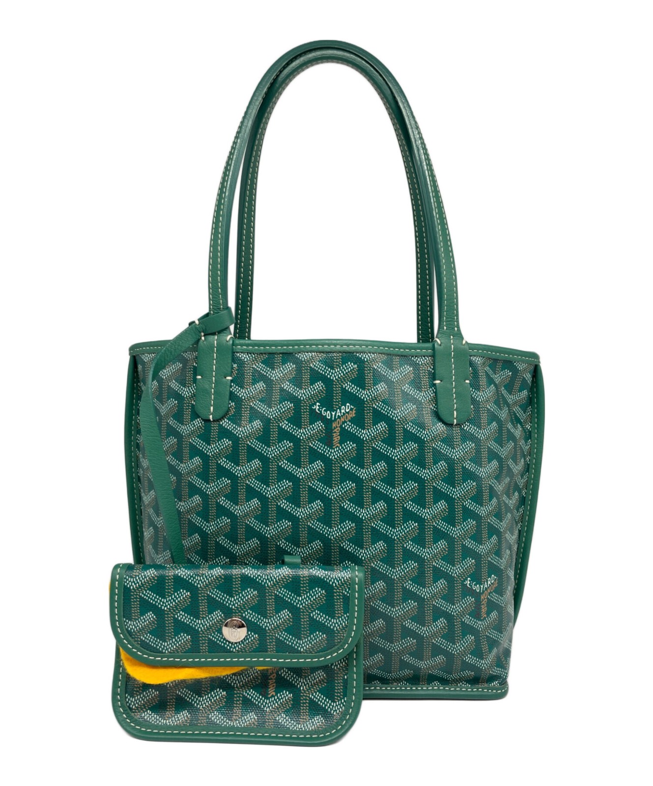 GOYARD ANJOU MINI Pouch Tote in Classic Design Style #429