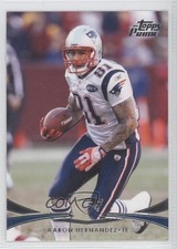 2012 Topps Prime Retail Aaron Hernandez #93 0a1