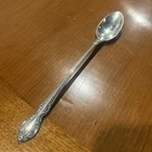 STERLING SILVER GORHAM MELROSE ICED TEA SPOON 7-5/8'' FLATWARE NO MONOGRAM .925