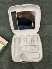 NEW Mary Kay Vintage Pink Gold Custom Compact Retired 6468 Refillable