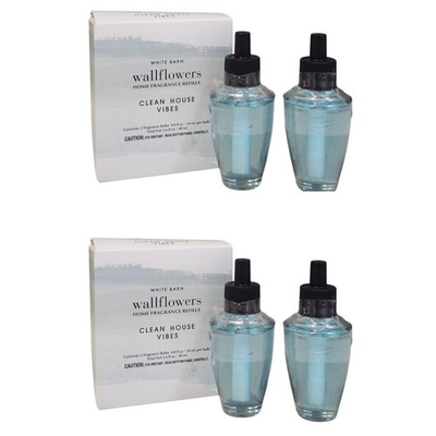 #ad #ad 2 BRAND NEW Bath amp; Body Works Clean House Vibes Wallflowers Refills 2 Pack $28.95