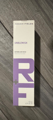 RODAN + FIELDS UNBLEMISH: REFINING ACNE WASH, 4.2 FL OZ., NIB, 03/2027