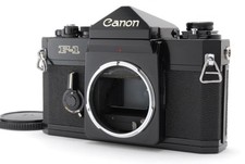 Meter Works TOP MINT Canon F-1 Eye Level 35mm SLR Film Camera Black JAPAN
