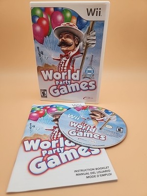 World Party Games - Nintendo Wii - Complete In Box CIB - No Scratches