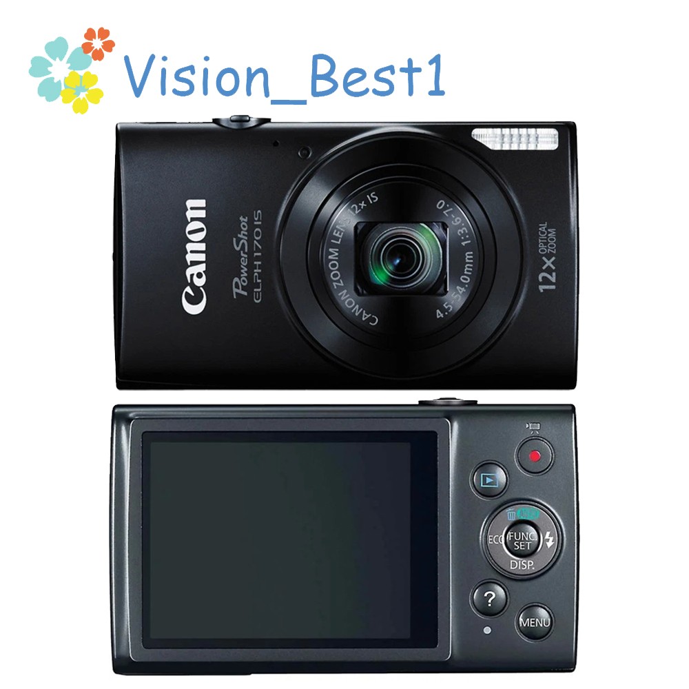 Canon PowerShot ELPH 170 IS / IXUS 170 / IXY 170 Digital Camera