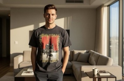 Stussy x Futura Laboratories FL 10th Anniversary T-Shirt Moscow