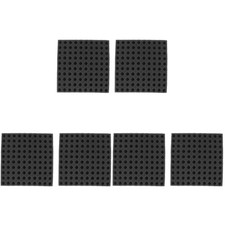 6 Sheets Soilless Hydroponic Sponge Vegetables Cultivation Sponge Tray (Black) 3.10 per sponge