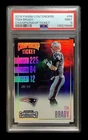 2016 panini contenders #58 tom brady; championship 39/99 ticket prizm PSA 9