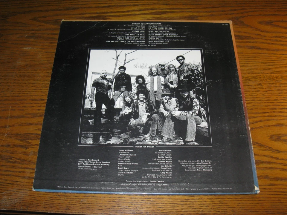 vinyl - Tower Of Power - self titled - ultrasonically cleaned - new outer sleeve - Image 3 of 4