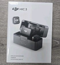 DJI - Mic 3 2 TX  1 RX  Charging Case - Black