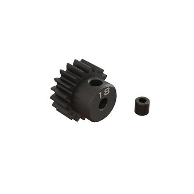 ARRMA 18T 0.8Mod 1/8 Bore CNC Steel Pinion Gear ARA311080 Gears & Differentials
