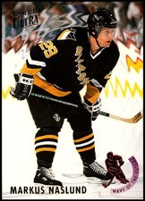 1993-94 Fleer Ultra #10 Markus Naslund - Wave of the Future FREE SHIPPING!