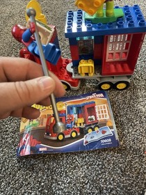 Spider-Man and Friends Funfair Adventure Lego Duplo 10963 And 10608 Complete