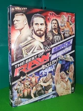 CIB - WWE The Best of Raw and Smackdown 2015 (DVD, 2016, 3-Disc Set)
