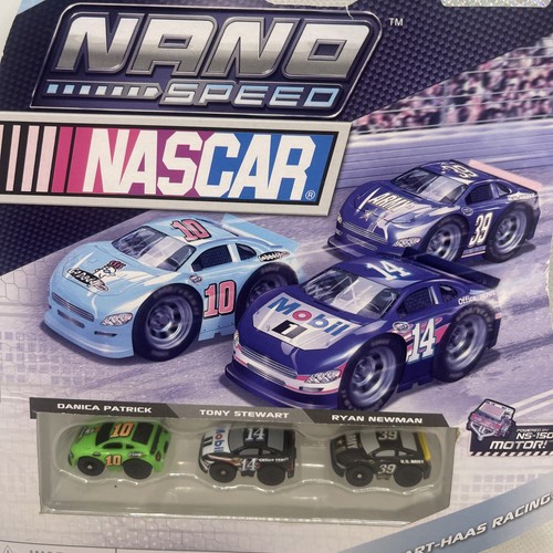 NASCAR Nano Speed Stewart-Haas Racing 3-Pack Danica Patrick Stewart Newman Faded - Afbeelding 2 van 4